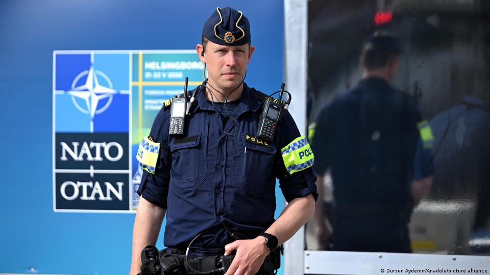 Im Vorfeld des NATO-Außenministertreffens im schwedischen Helsingborg werden in der Region strenge Sicherheitsmaßnahmen ergriffen