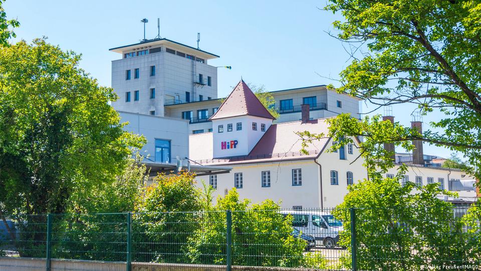 HiPP-Werk in Pfaffenhofen an der Ilm, Bayern, Deutschland