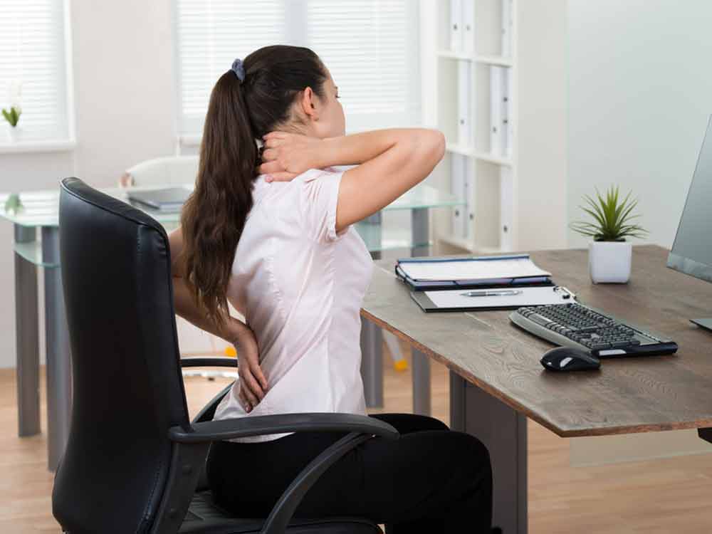 Rückenschmerzen lasse sich durch gute Bürostühle verhindern