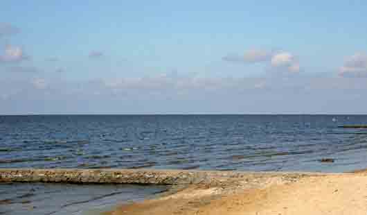 Cuxhaven: Nordseestrand bei schönem Wetter