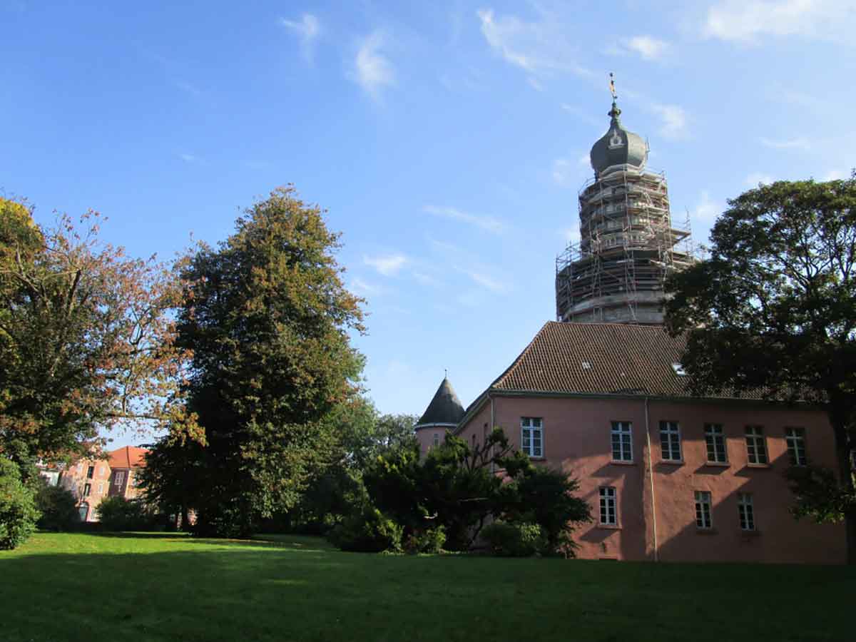 Schlosspark in Jever - Foto von www.ostfriesland.travel 