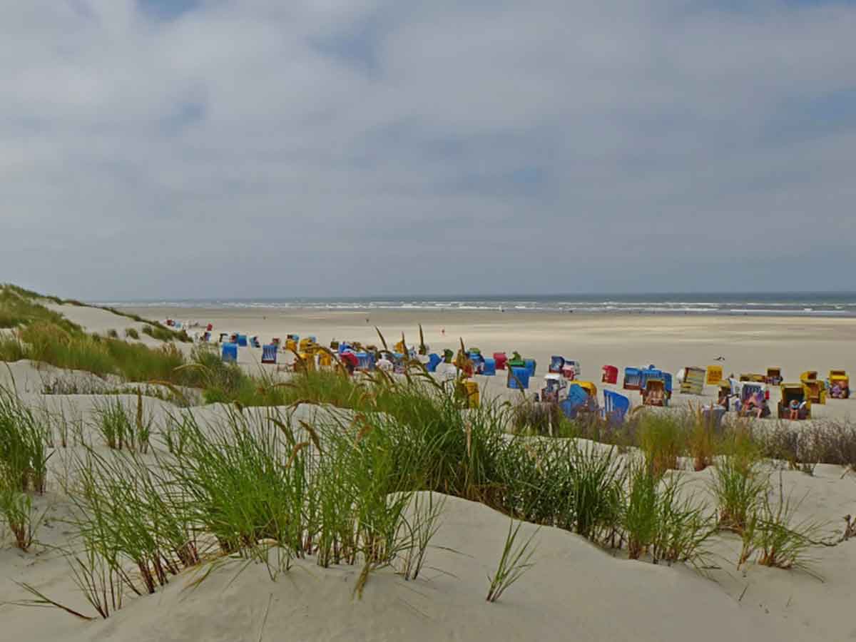 Am Strand von Juist - Foto von www.ostfriesland.travel 