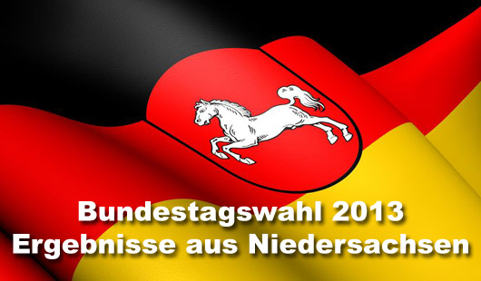 Bundestagswahl 2013 – das Ergebnis aus Niedersachsen inkl Wahlkreise