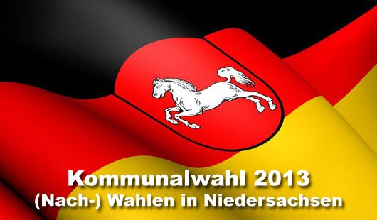Niedersachsen: Ergebnisse der Kommunalwahl 2013 vom 22.09.2013
