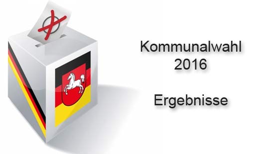 Ergebnisse Kommunalwahl 2016 in Niedersachsen