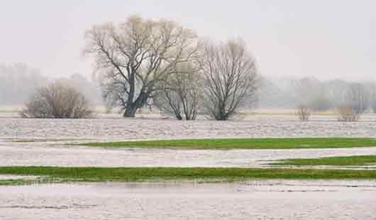 Hochwasser und Überschwemmungen in Niedersachsen
