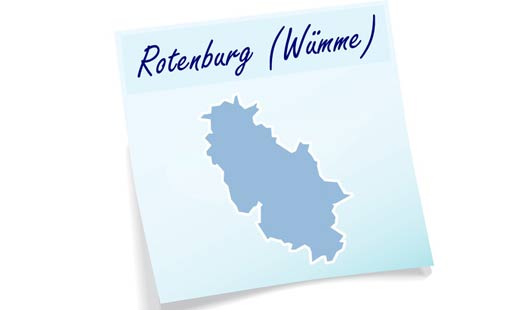 Landkreis Rotenburg - Umrisse