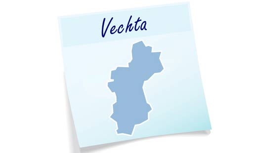 Landkreis Vechta - Umrisse