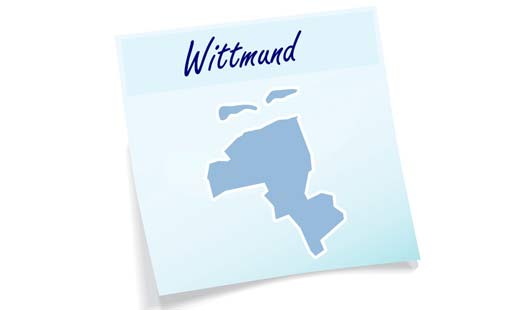 Landkreis Wittmund Umriss