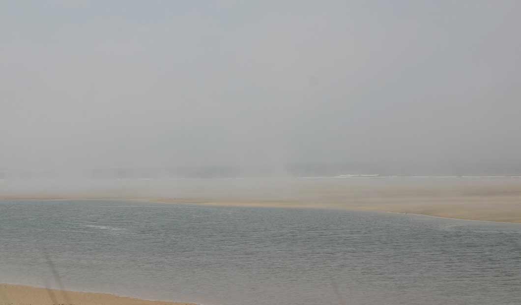 Spiekeroog - Nebel auf dem Meer