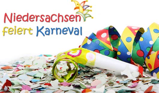 Übersicht Karneval in Niedersachsen 2016