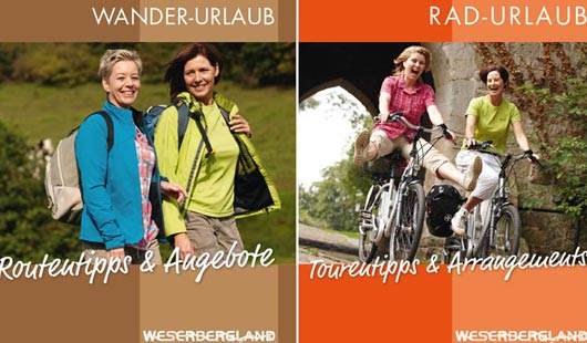 Wandern und Radfahren im Weserbergland