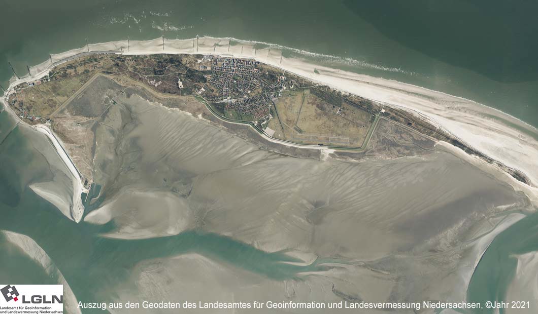 Wangerooge: Luftbild